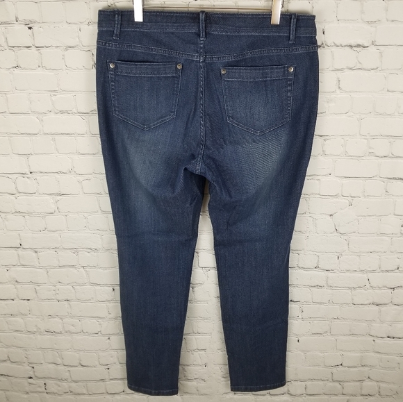 J JILL | Authentic Fit slim ankle jeans - Picture 4 of 9